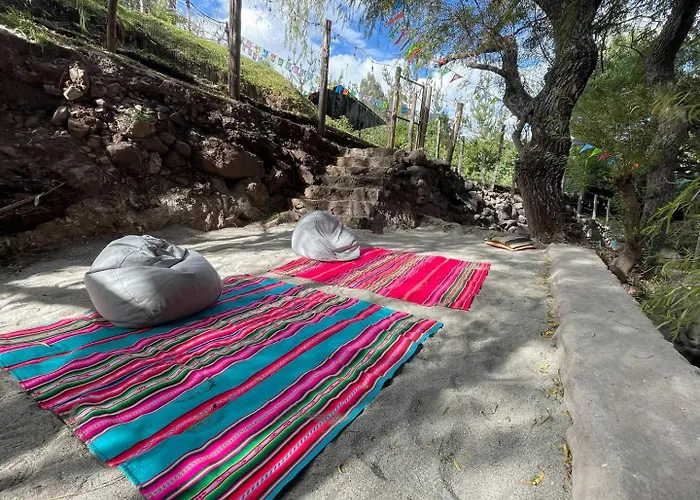 Camping Tiny Mountain River Urubamba